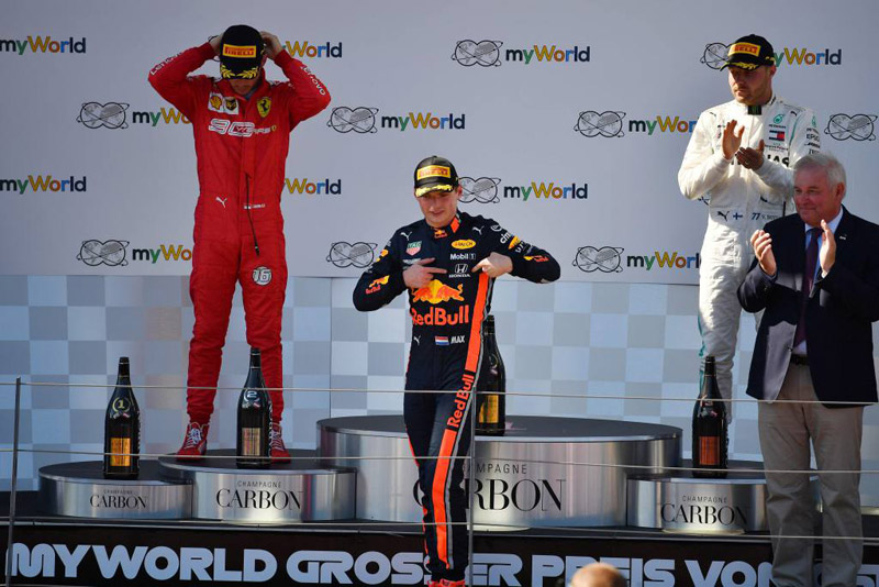Austria-2019-podio-Verstappen