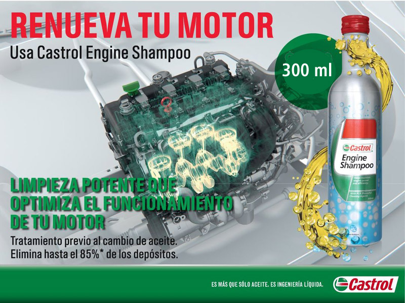 Castrol engine shampoo 22