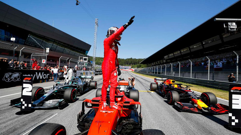 Ferari-Leclerc-Austria-2019-pole